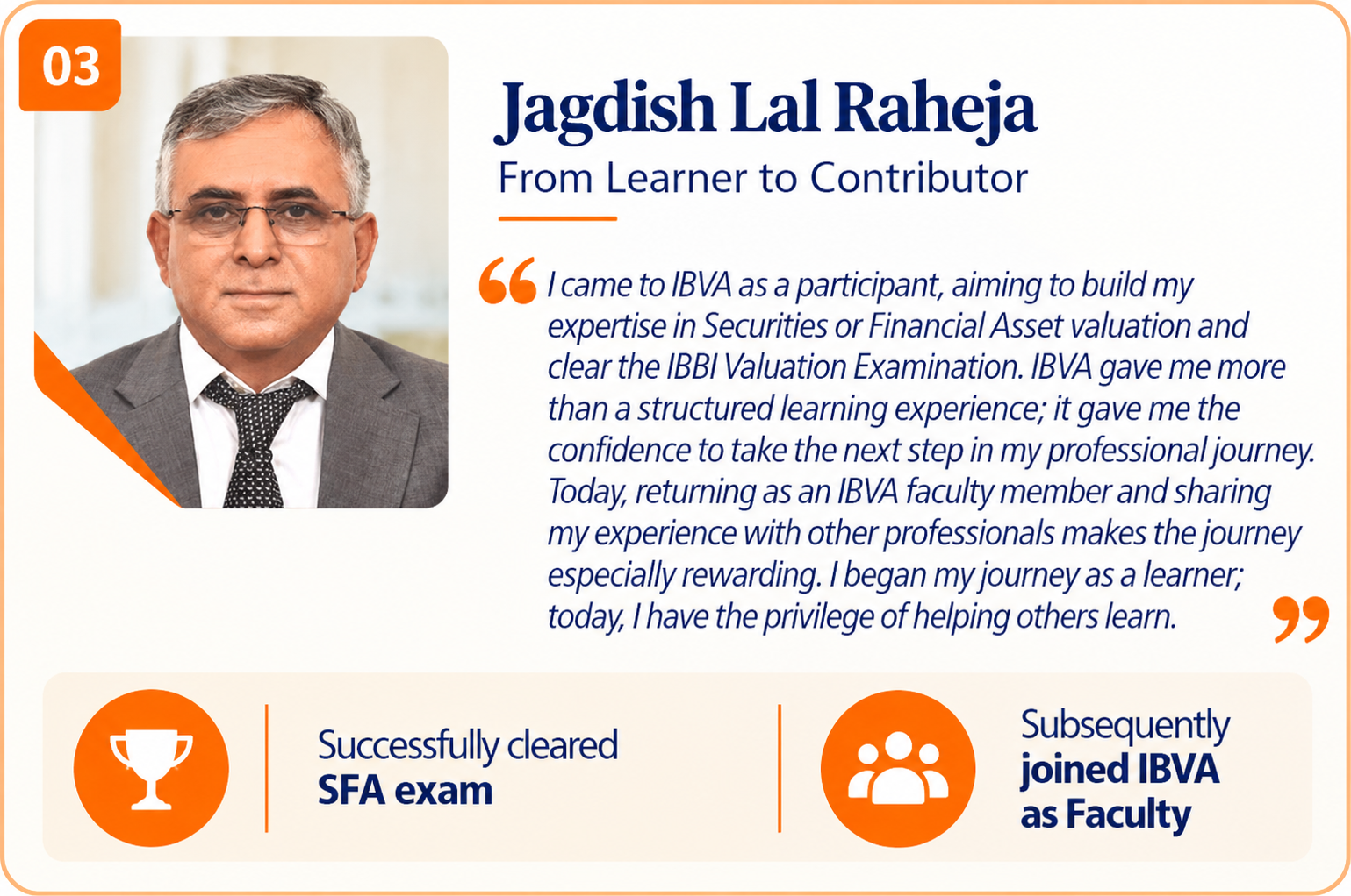 Learner Success Story 3